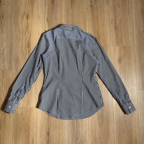Brooks Brothers Classic Gingham Long Sleeve Women’s Button Down Size 0 - Picture 5 of 8